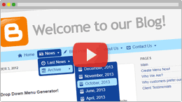 How to Add Dropdown Menu in Blogger How to Add Dropdown Menu in Blogger