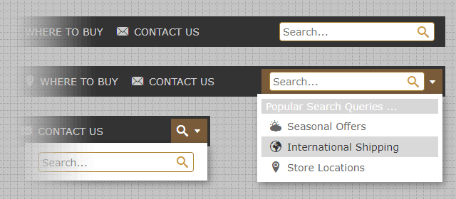 Dropdown Menus | Online Generator - What's New